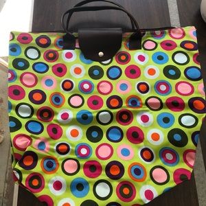 Cute collapsible shopping tote